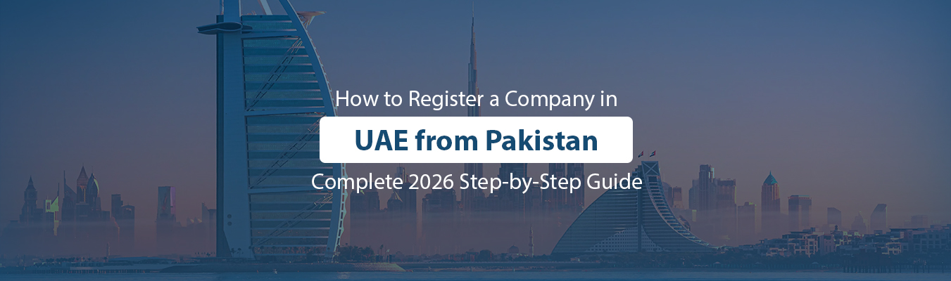 Yes, Pakistanis can register a UAE company to receive foreign payments legally from international clients. A UAE-registered company allows you to open a corporate bank account, use global payment gateways, invoice overseas customers, and receive payments in multiple currencies while benefiting from the UAE’s business-friendly tax structure.